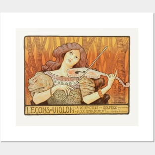 Violin Lessons Posters and Art